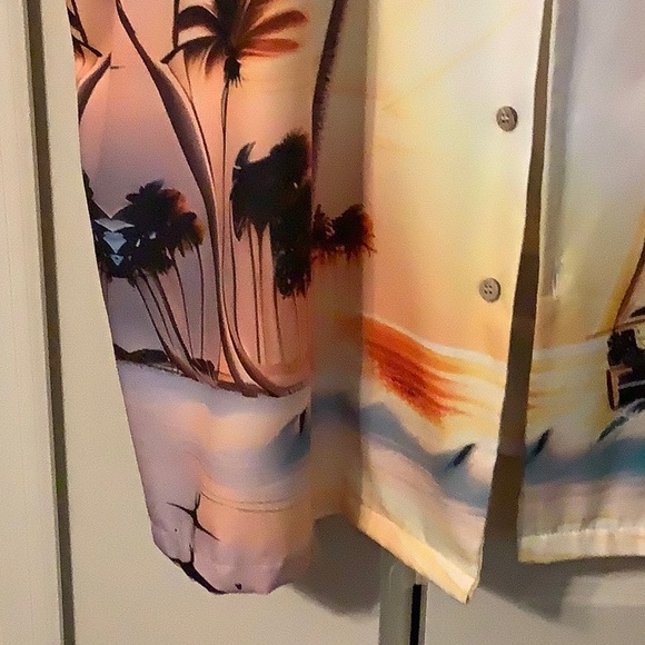 Tropical Palm Tree Men's Shirt - Picture 2 of 5